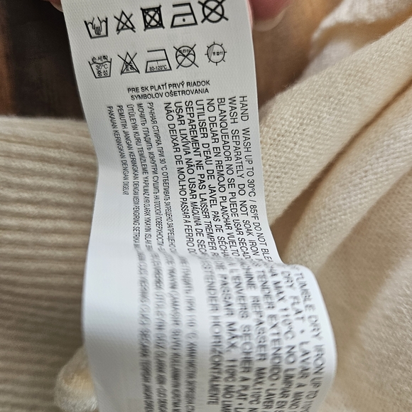 NWOT MANGO 2-piece Knitted Set-Cream-M - Picture 7 of 11